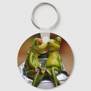 Happy Frogs Keychain