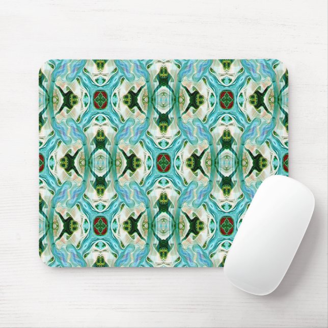 Happy frogs.... mouse pad (With Mouse)