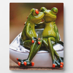 Happy Frogs Plaque