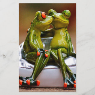 Happy Frogs Stationery