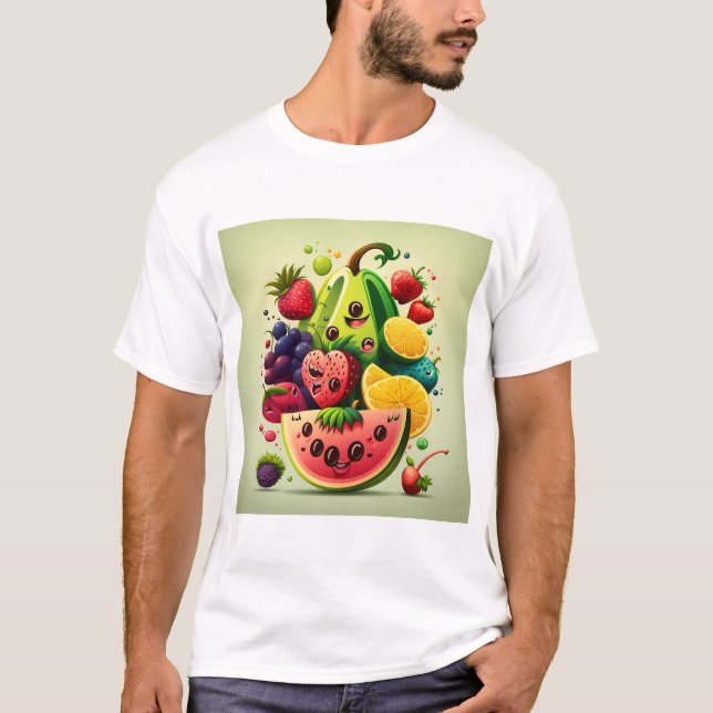 Happy fruit t shirt (Front)