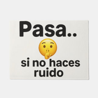 Happy fun - Humor for introverts Doormat