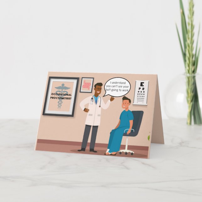 Happy Funny Retirement Card (Front)