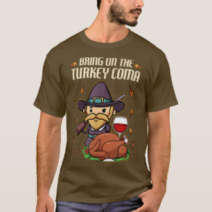 Happy Funny Thanksgiving Decorations Family Holida T-Shirt