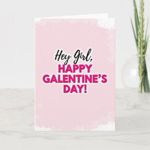 Happy Galentines Bestie Card