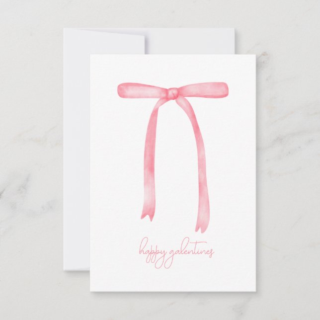 happy galentines card valentines card for friends! (Front)