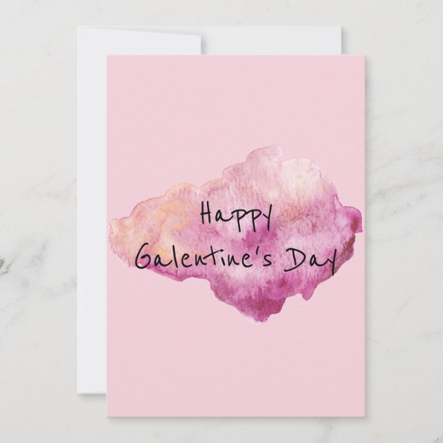 Happy Galentine's Day. Holiday Card (Front)