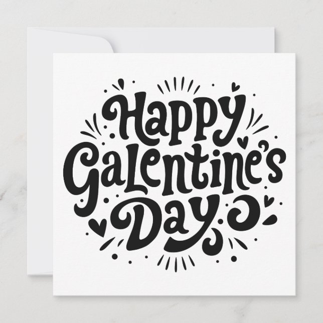 Happy Galentine's Day Invitation (Front)
