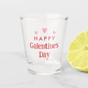 Happy Galentine's Day Party Favour Shot Glass