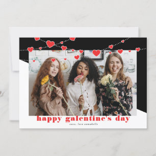 Happy Galentine's Day Photo Holiday Card