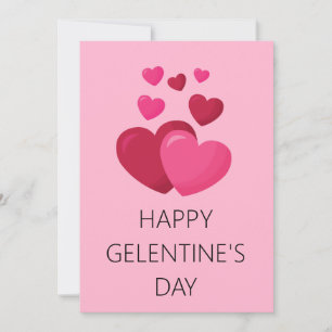 Happy Galentine's Valentine's holiday Card