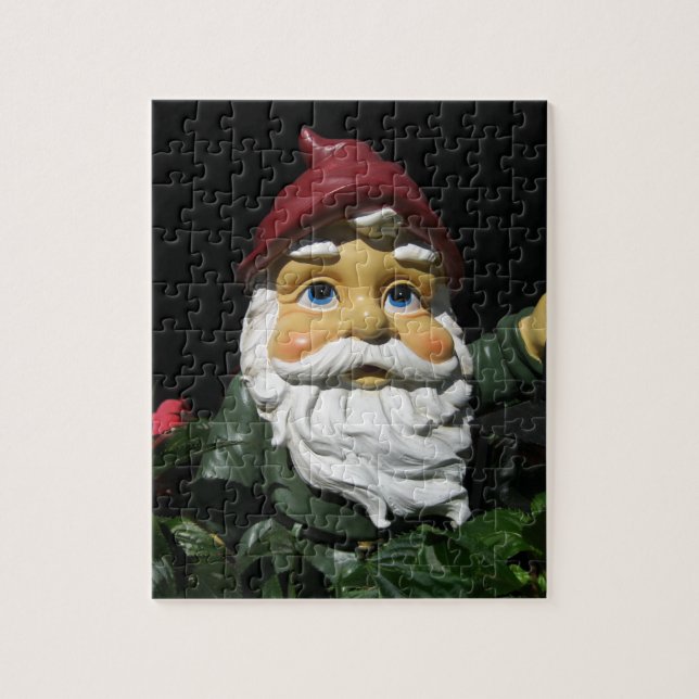 Happy Garden Gnome Jigsaw Puzzle (Vertical)