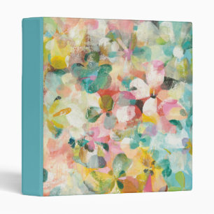 Happy Garden Soft Pastel Petals Binder