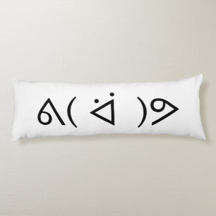 Happy Gary ᕕ( ᐛ )ᕗ Meme Emoticon Emoji Text  Body Pillow
