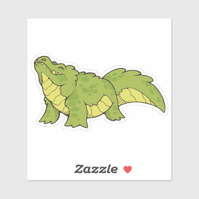 Happy Gator Sticker (Sheet)