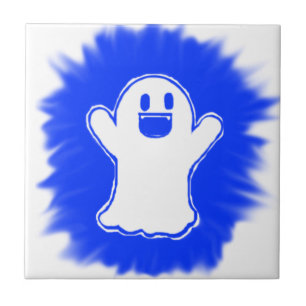 Happy ghost tile