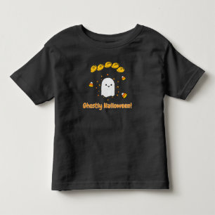 Happy Ghostly Halloween! Smiling Ghost T-Shirt