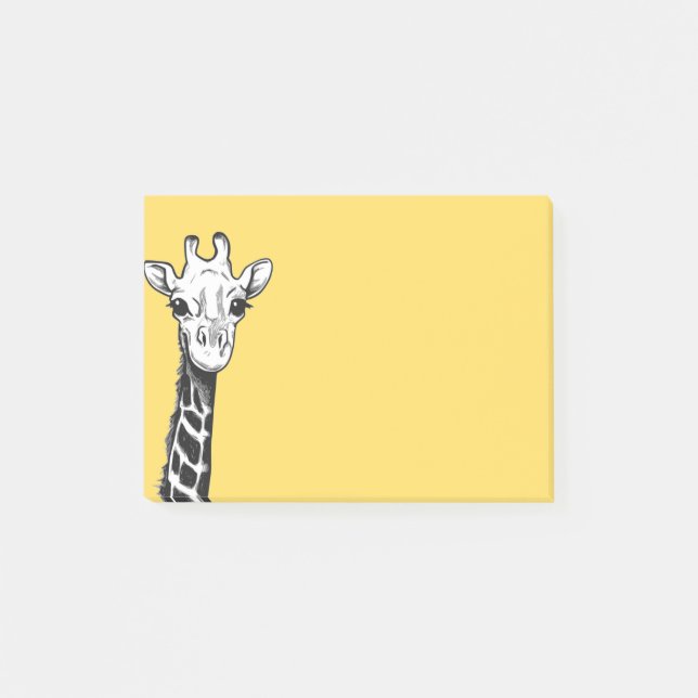 Happy Giraffe Post It Notes (Front)
