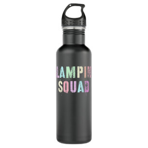 Happy Glamper Girl Glamping Squad Camping Team Gla 710 Ml Water Bottle
