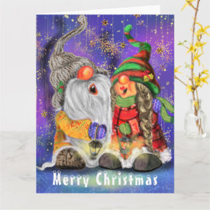 Happy Gnomes Christmas Cards