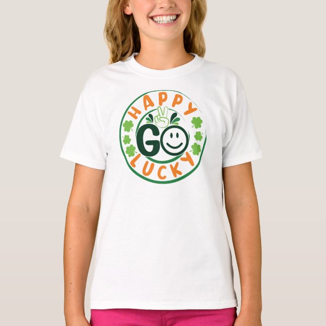 Happy Go Lucky-52904 T-Shirt (Front)