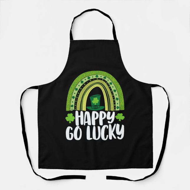 Happy Go Lucky Apron (Front)