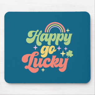 Happy Go Lucky Mouse Pad