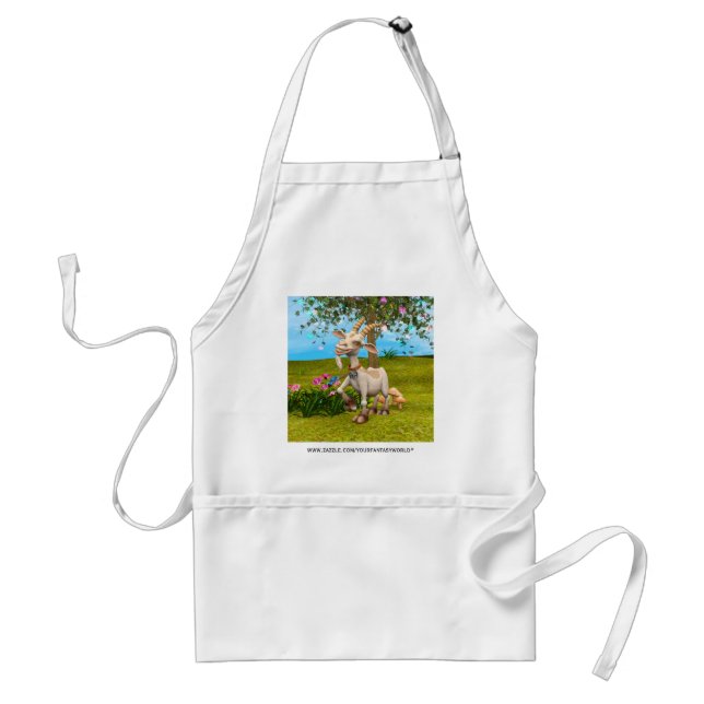 Happy Goat Standard Apron (Front)