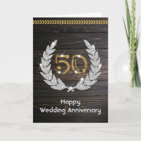 Happy Golden 50th Wedding Anniversary 