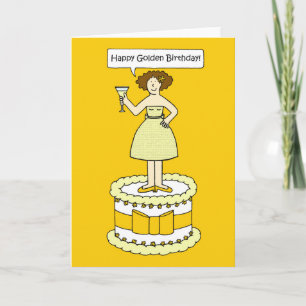 Happy Golden Birthday. Card