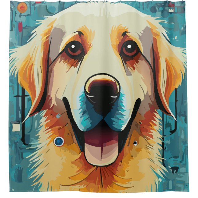 Happy Golden Retriever (Front)