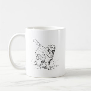 Happy Golden Retriever Coffee Mug, Dog Mom Gift Mug