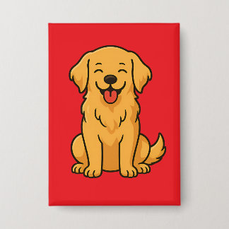 Happy Golden Retriever Dog – Cute Funny Pets