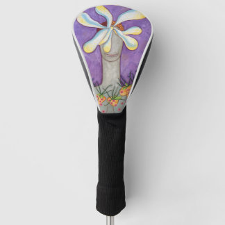 happy golf head cover
