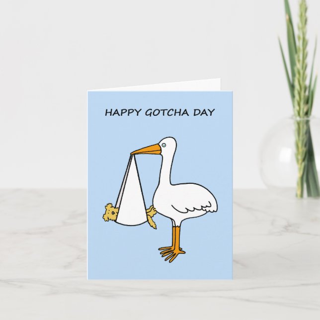 Happy Gotcha Day Dog Card (Front)