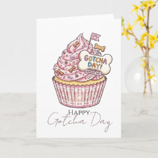 Happy Gotcha Day Dog Themed Card