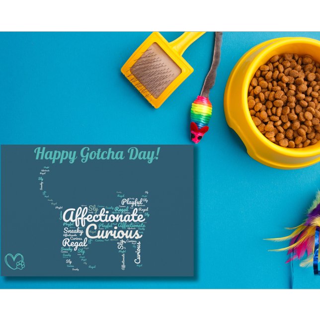 Happy Gotcha Day Pet Cat Card  (Creator Uploaded)