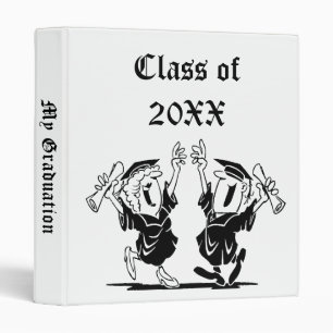 Happy Graduates Class of 20XX Binder