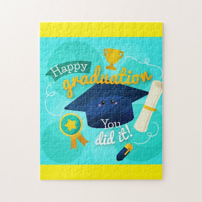 Happy Graduation Jigsaw Puzzle (Vertical)