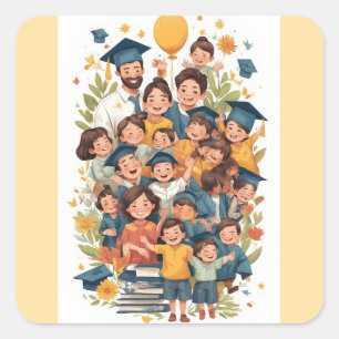 Happy Graduation Sticker