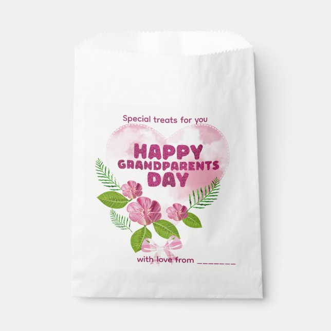 Happy Grandparents Day  Favour Bag (Front)