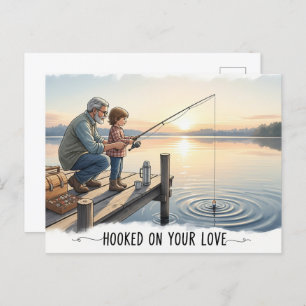 Happy grandparents day postcard