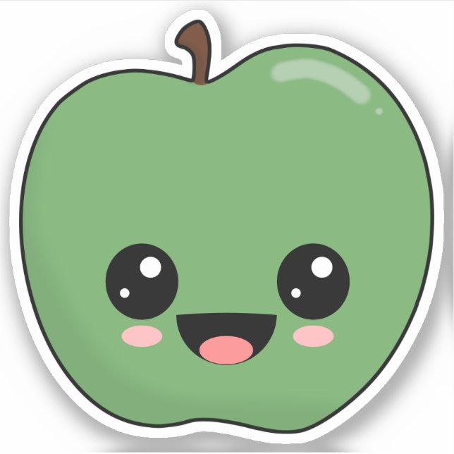 Happy Green Apple (Front)