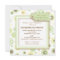 Happy Green Dots Neutral Baby Shower Invitation