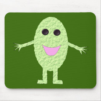 Happy Green Grape Mousepad