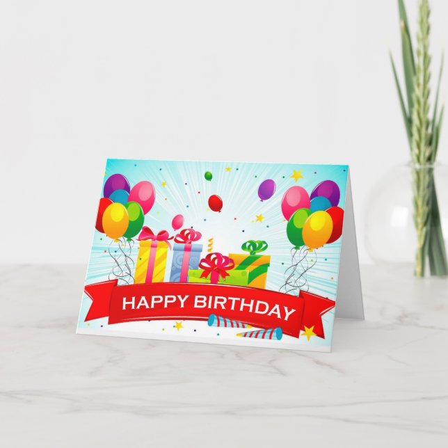 happy Greeting Card (Front)