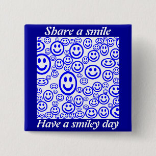 Happy Greetings_ 2 Inch Square Button