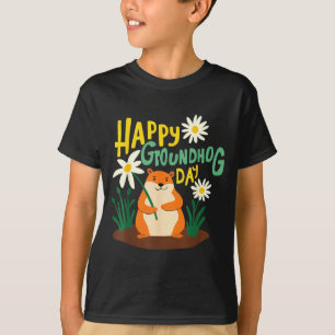 Happy Groundhog Day February 2nd Phils Weather Pre T-Shirt