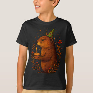 Happy Groundhog Day Holiday Funny Groundhound Birt T-Shirt