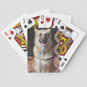 Happy GSD  Playing Cards